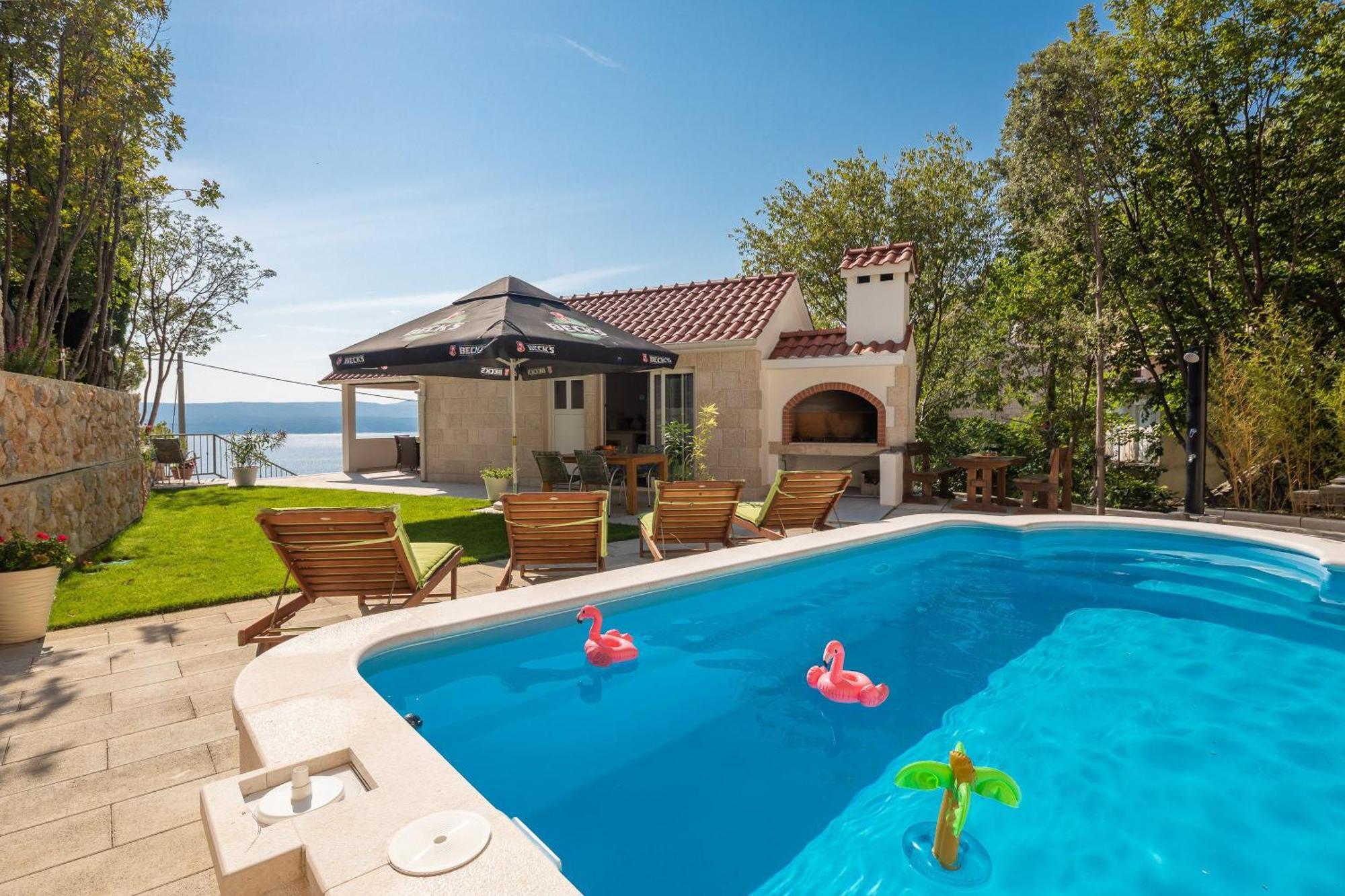 Ferienvilla Leoma Mit Privatem Pool Marusici (Split-Dalmatia)